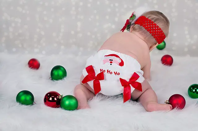 Baby's erste Weihnacht